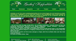 Desktop Screenshot of hopfenbluete-freital.de